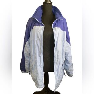 Womens Columbia jacket light blue/purple periwinkle